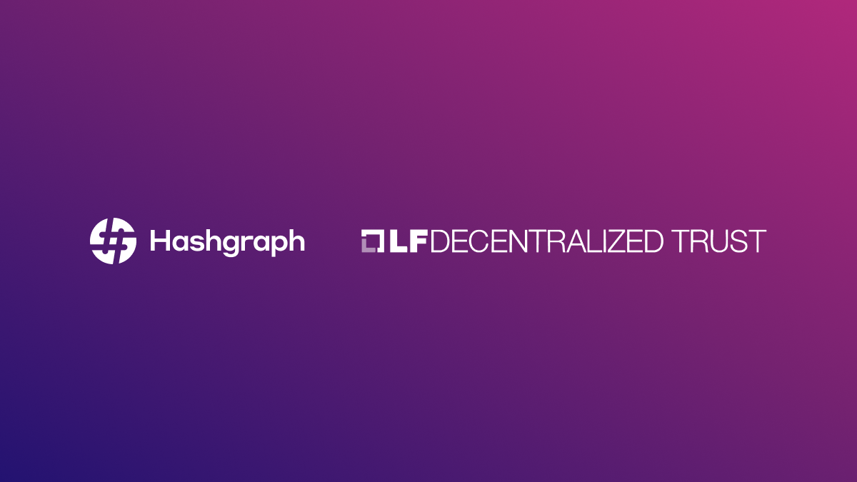 Hashgraph Joins Linux Foundation Decentralized Trust as Founding Member ...