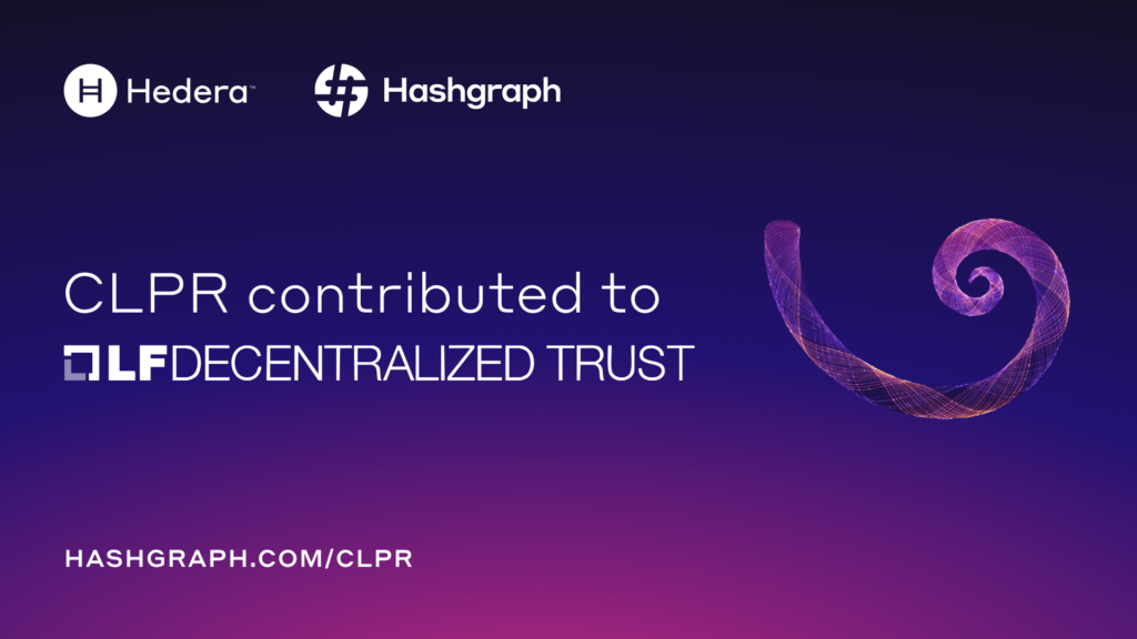 Hashgraph Branded-CLPR-LFDT